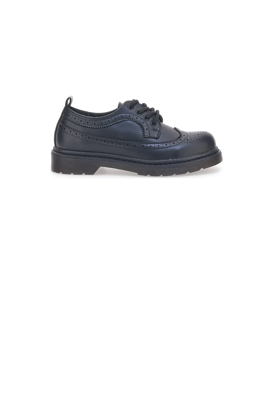 Scarpe Stringate Nere Prima Riga 1