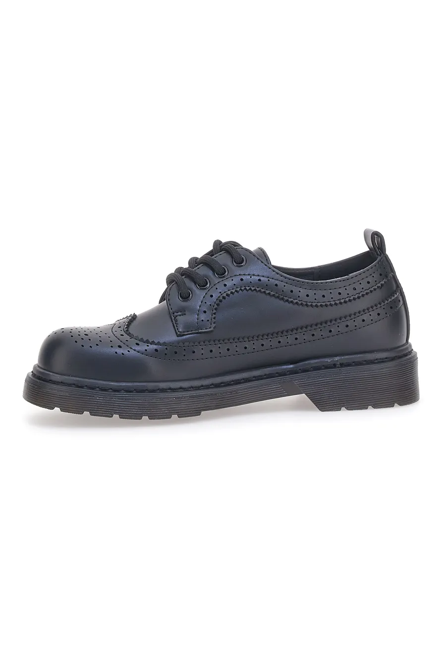 Scarpe Stringate Nere Prima Riga 1