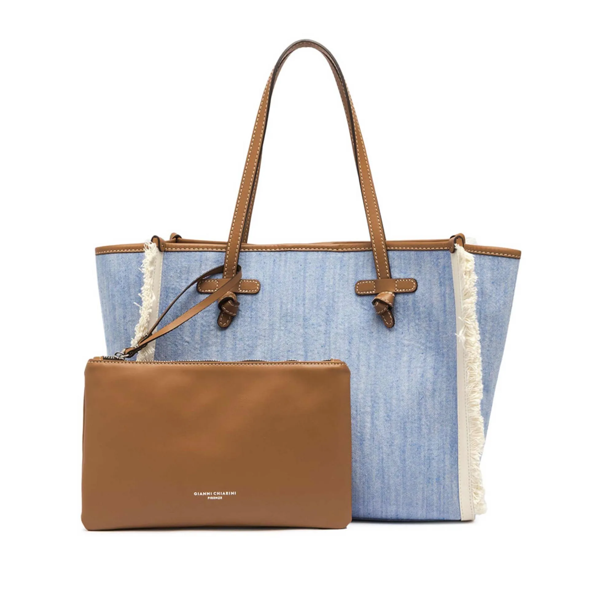 Shopping marcella in tessuto jeans