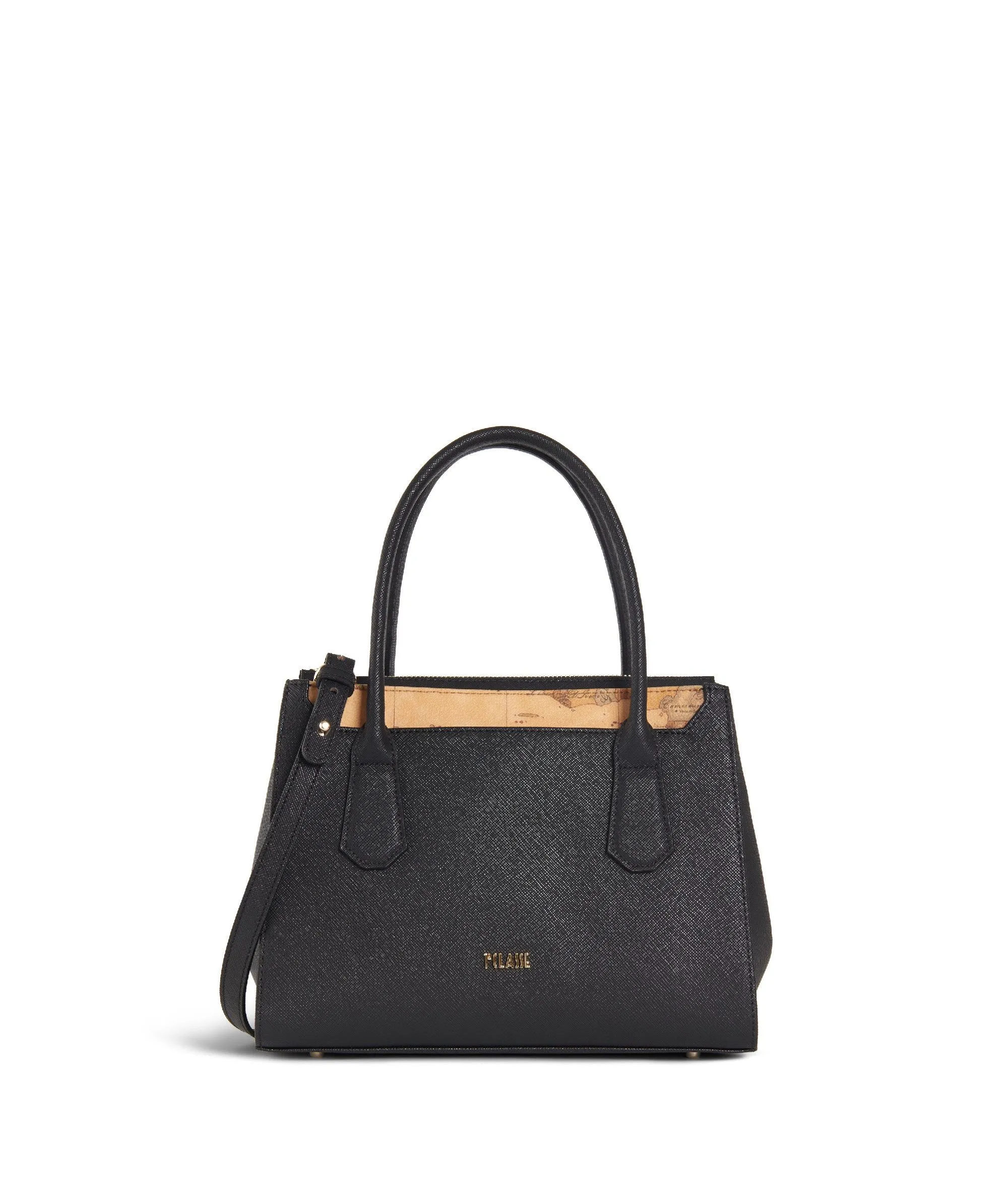 Sky city borsa a mano piccola nera e geo classic