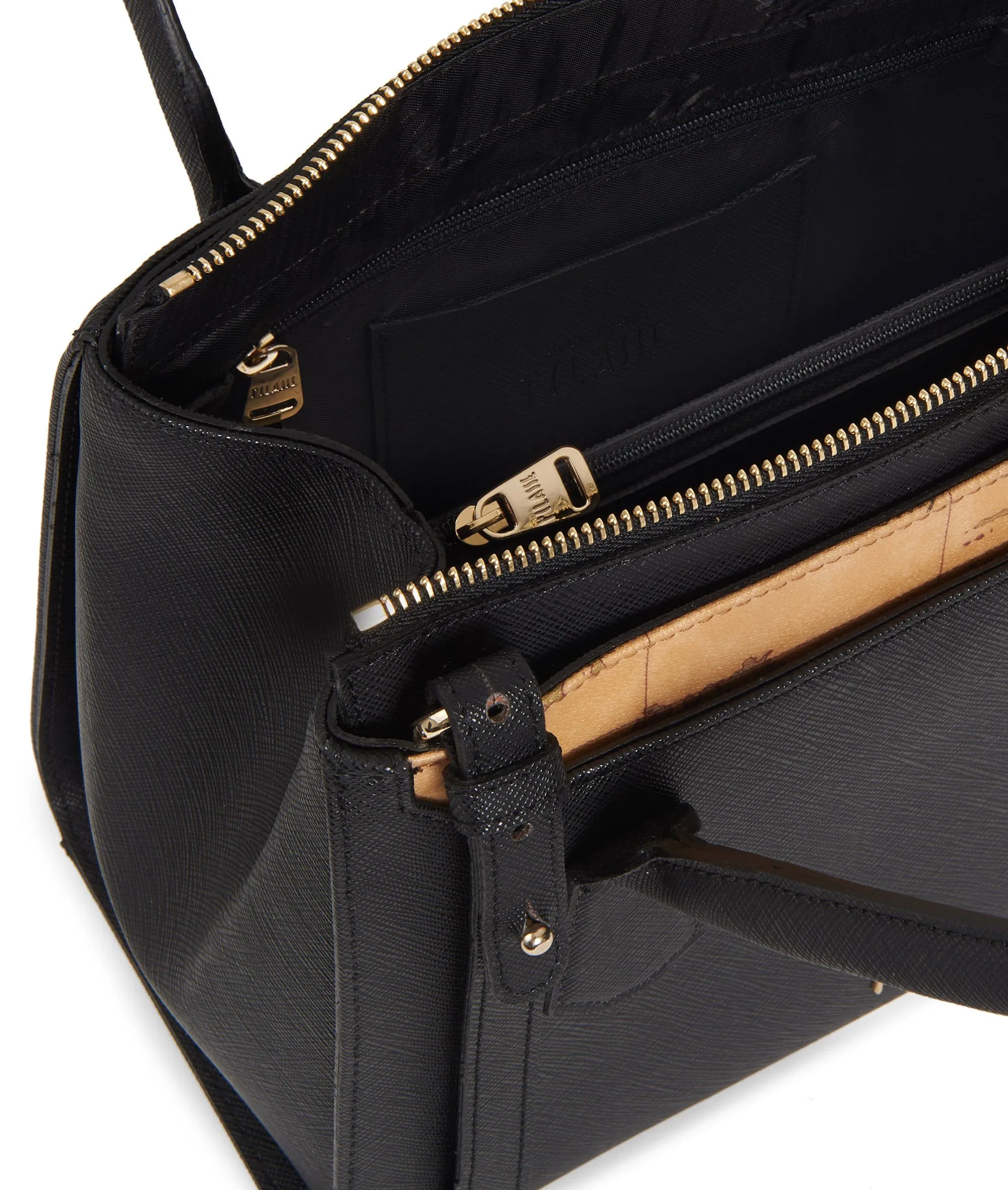Sky city borsa a mano piccola nera e geo classic