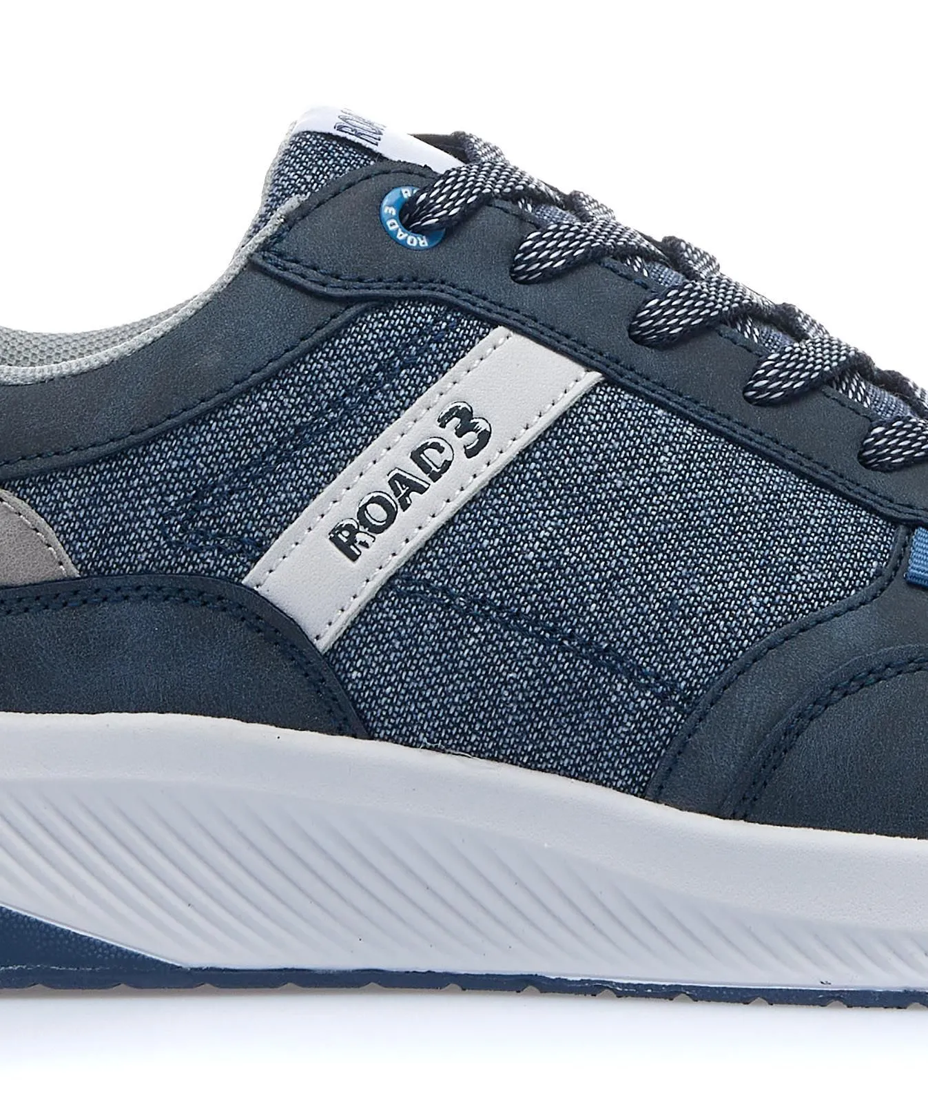Sneakers blu in tessuto