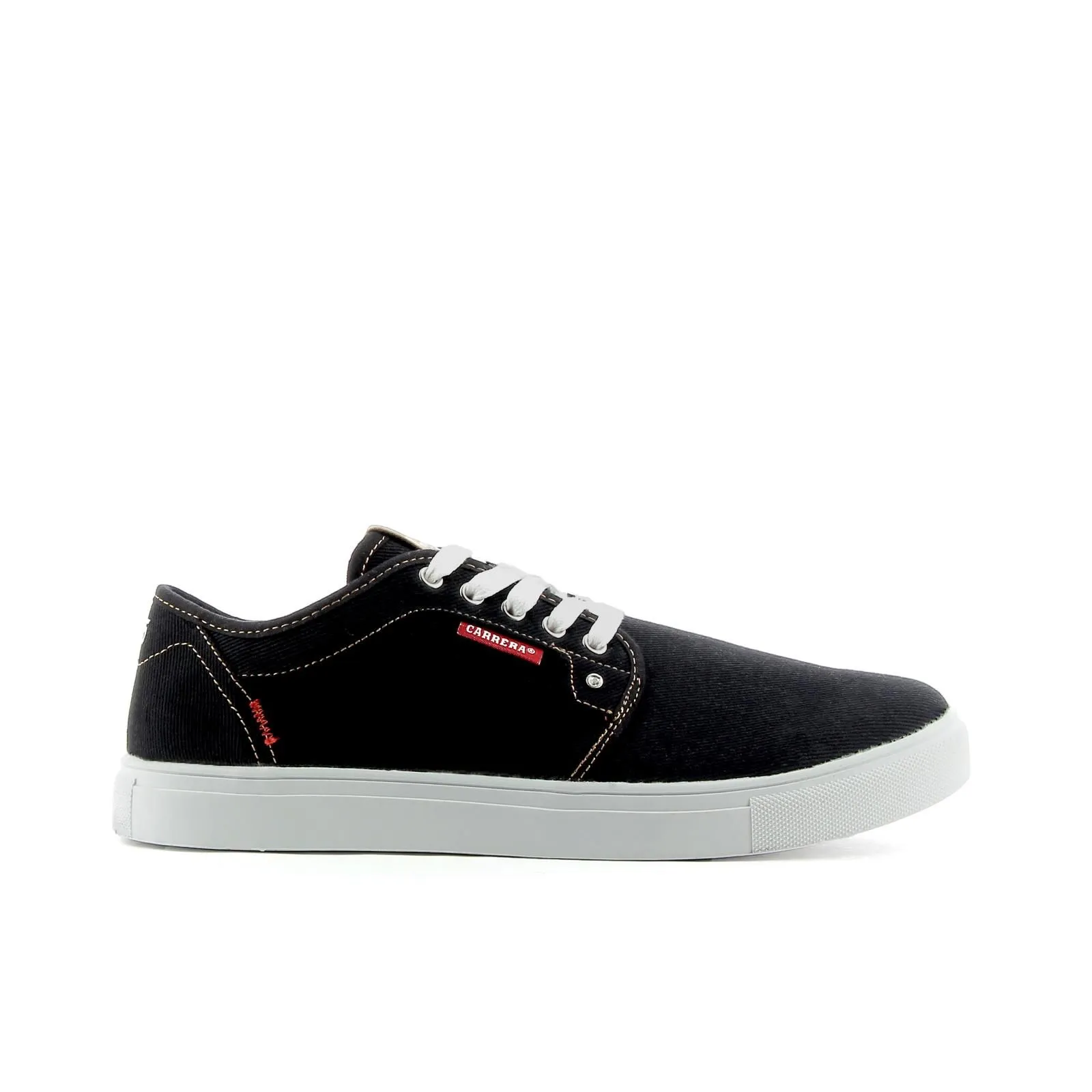 Sneakers nere in tessuto