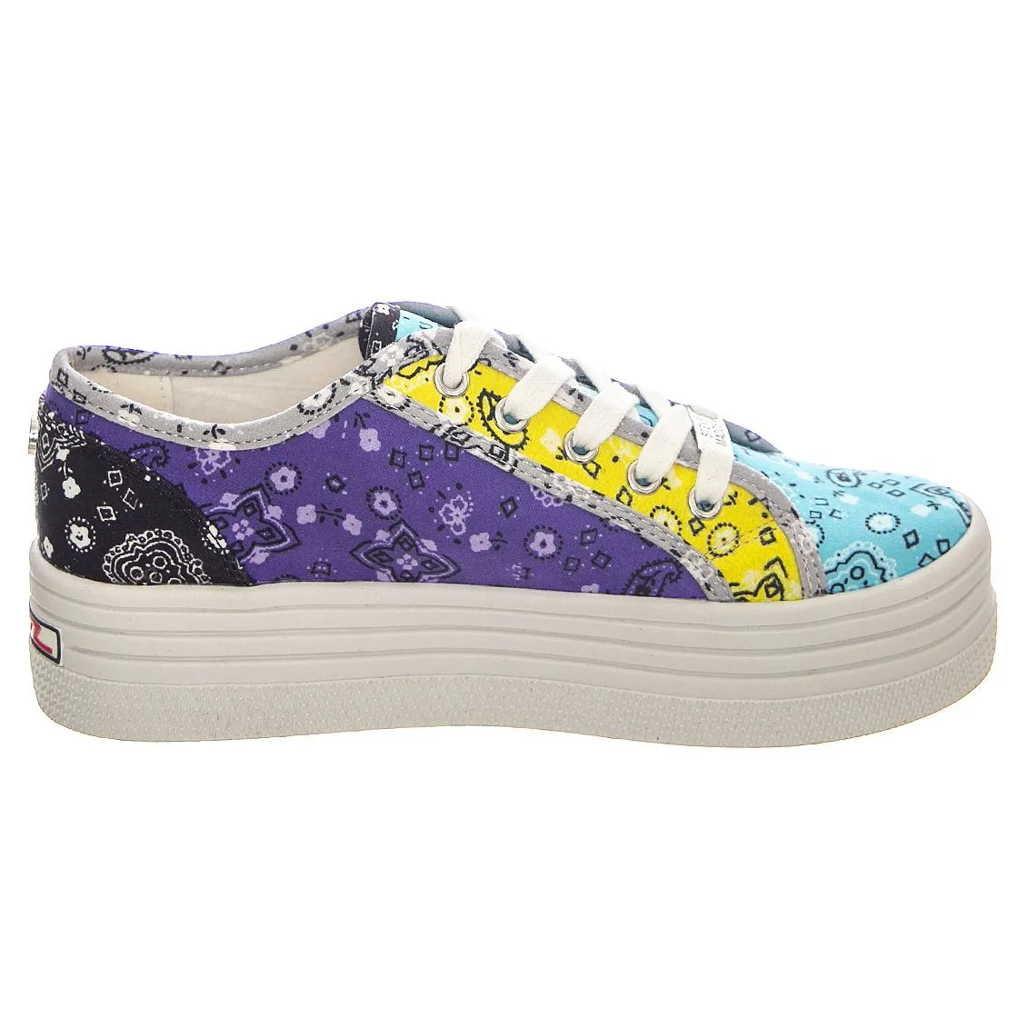 Steve Madden Bobbi - Scarpe Stringate Profilo Basso Donna Multicolore    