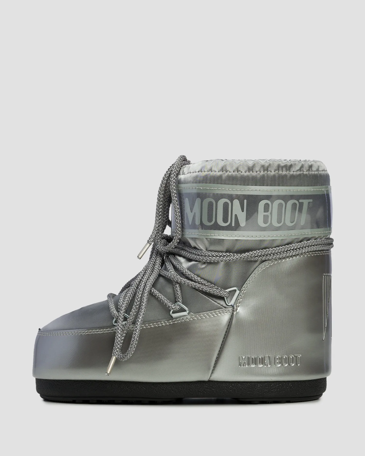 Stivali da neve argento da donna Moon Boot Icon Low Glance New 80D1409350-h001
