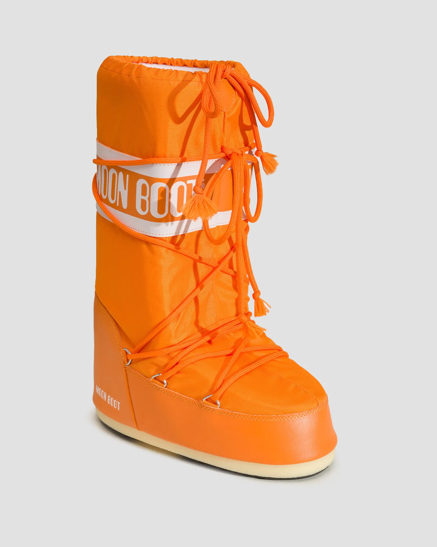Stivali da neve da bambino Moon Boot Icon Nylon Arancioni 14004400D-90