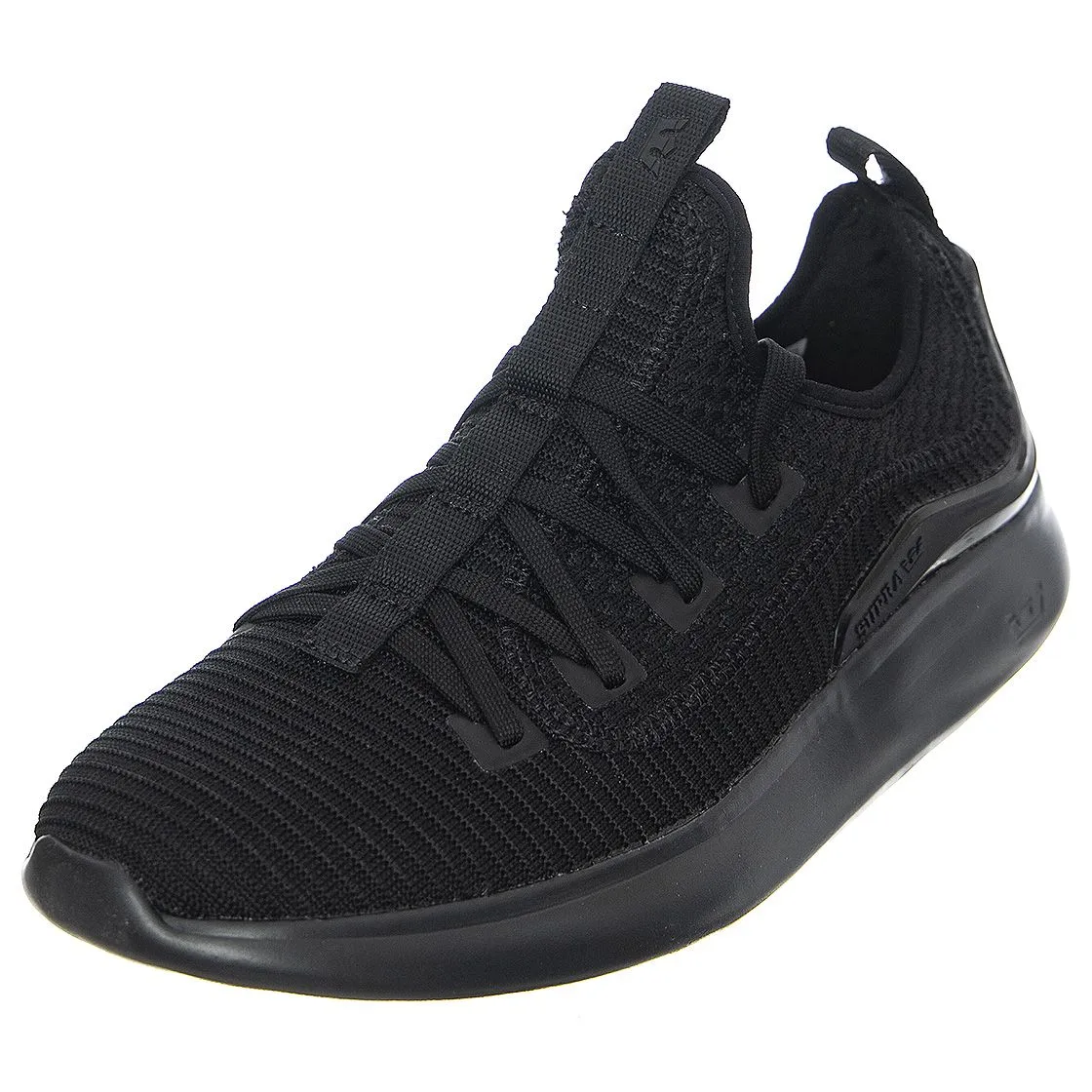SUPRA Factor - Scarpe Stringate Profilo Basso Uomo Nere    