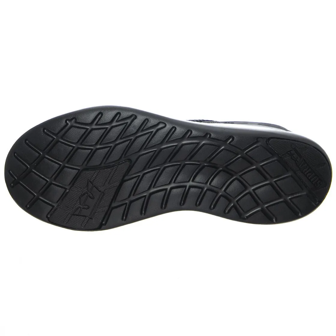 SUPRA Factor - Scarpe Stringate Profilo Basso Uomo Nere    