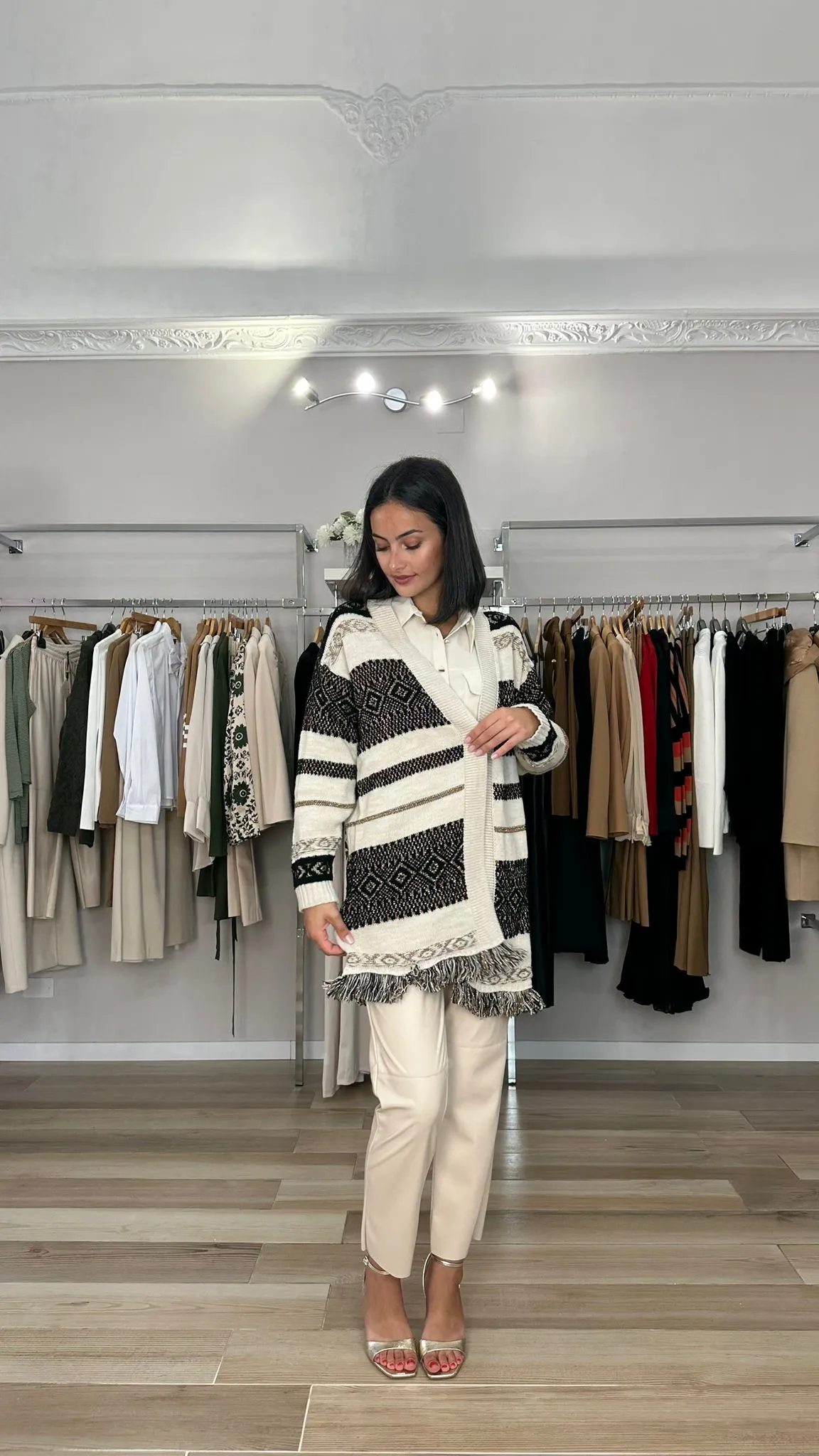 Susy mix cardigan lungo
