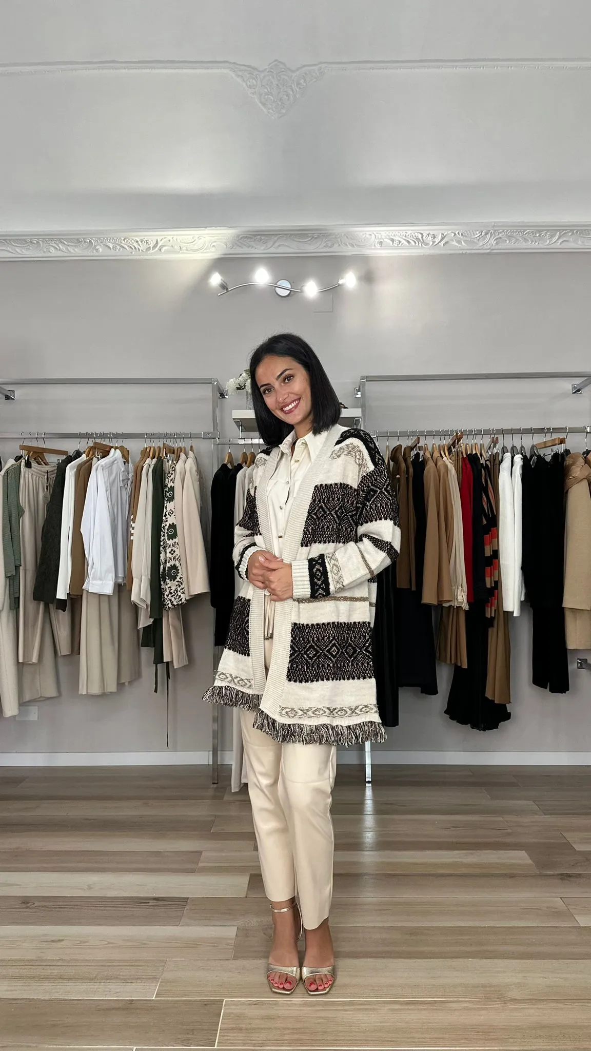 Susy mix cardigan lungo