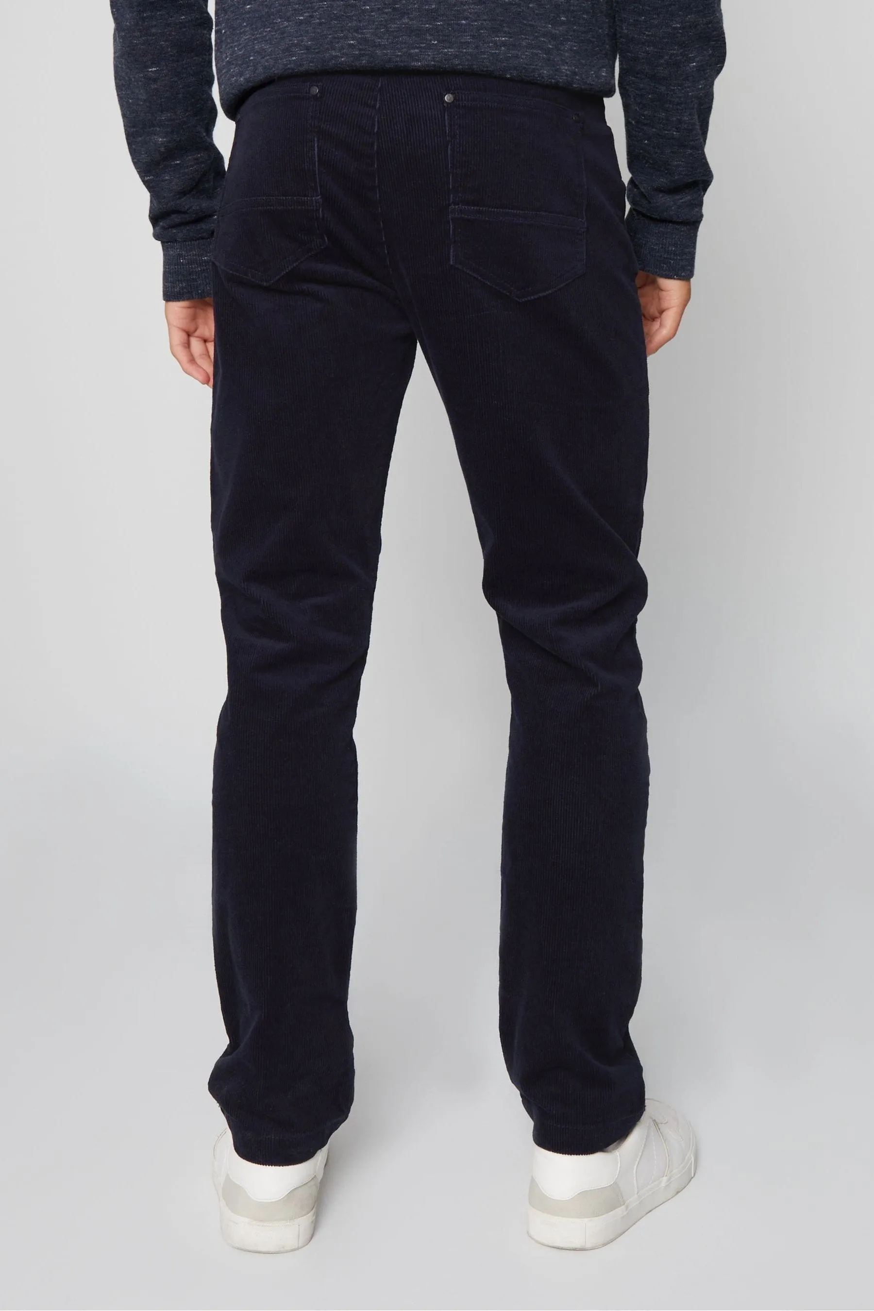 Threadbare - Pantaloni elasticizzata in velluto a coste con 5 tasche