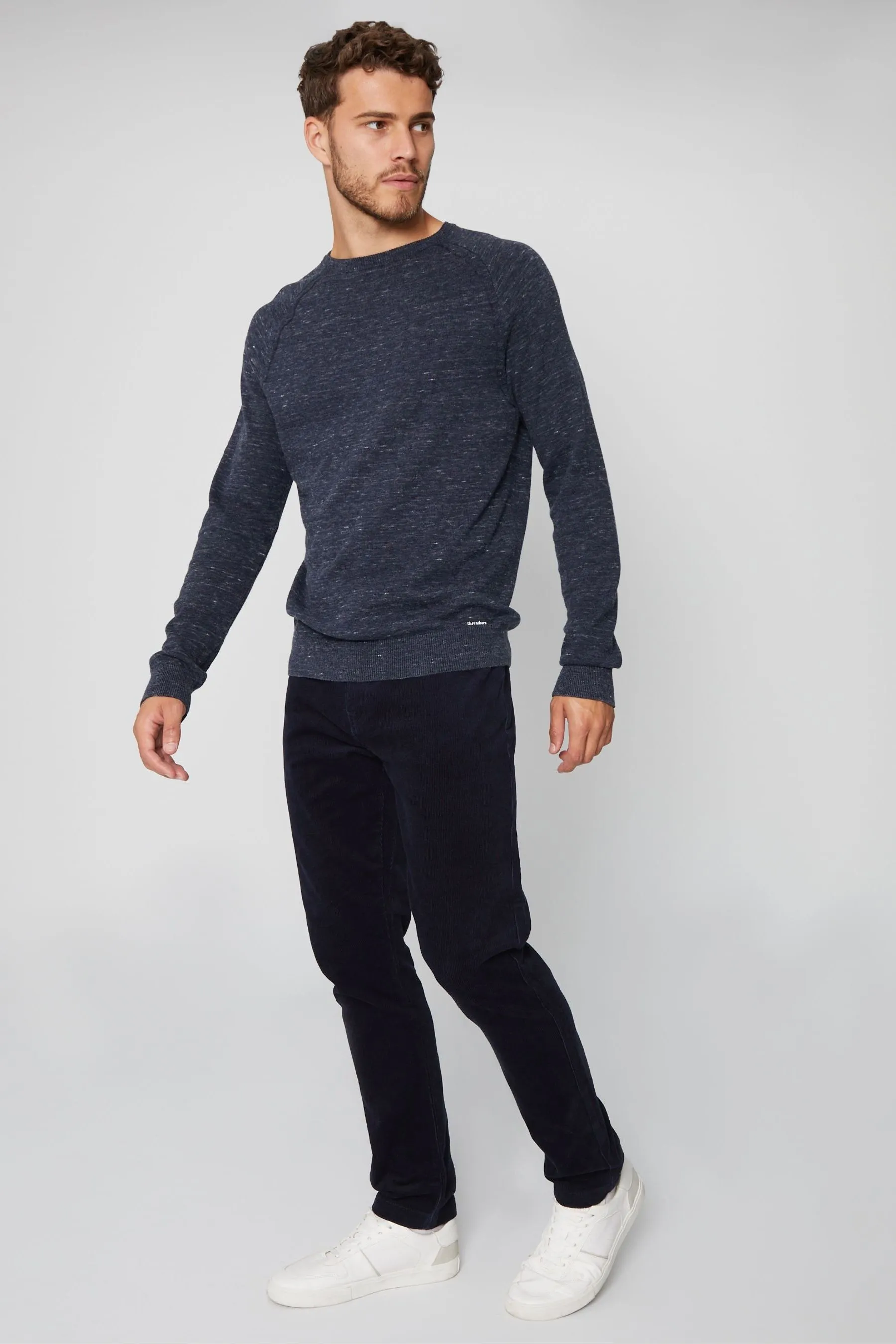 Threadbare - Pantaloni elasticizzata in velluto a coste con 5 tasche