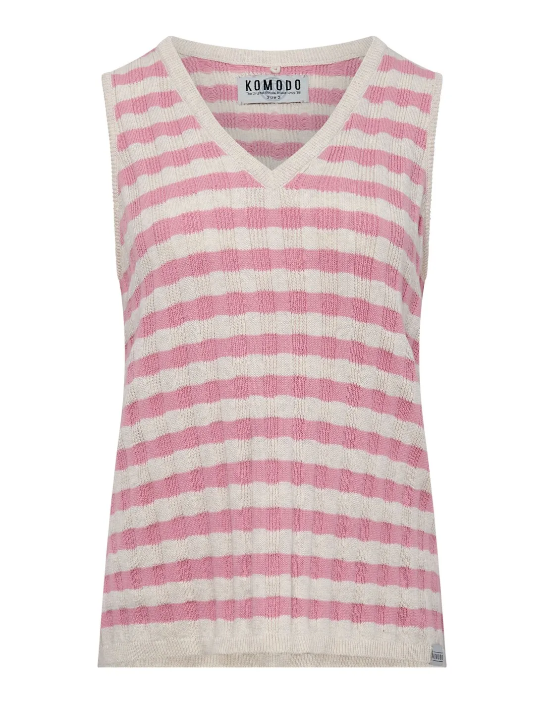 TOP IN MAGLINA DI COTONE BIOLOGICO "MALA"