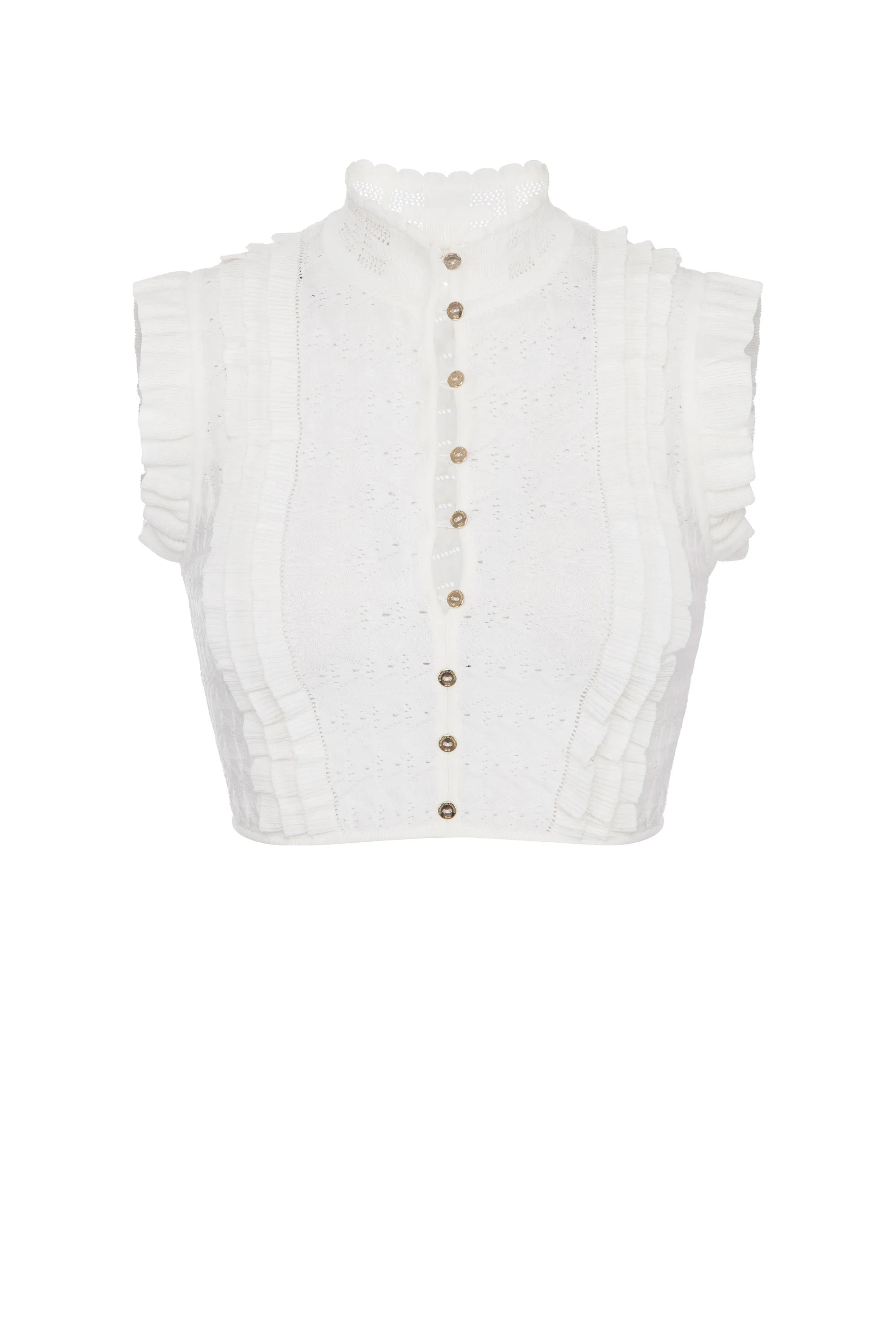 Top in punto pizzo