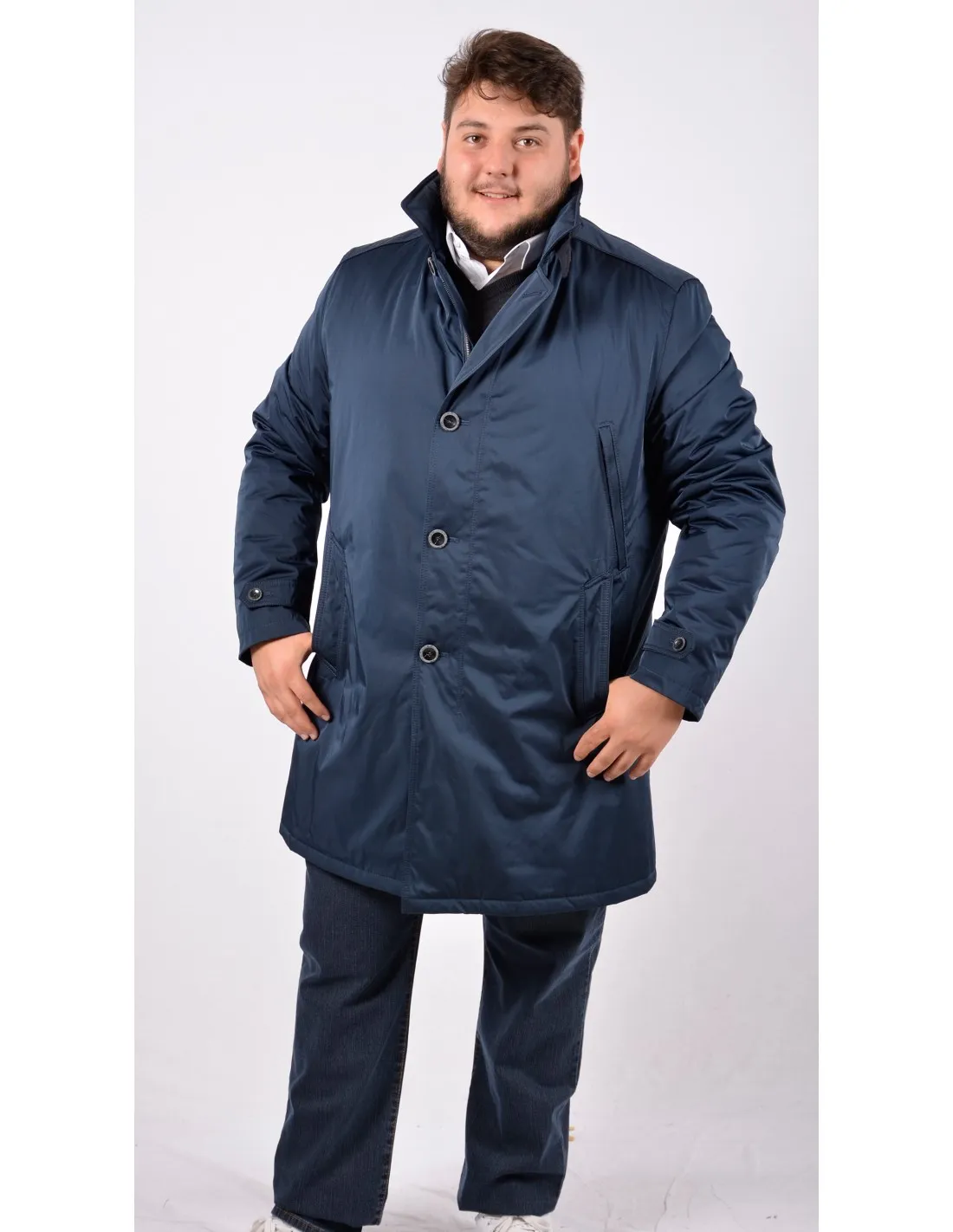 Trench Blu imbottito Mod Parma A/I JPT
