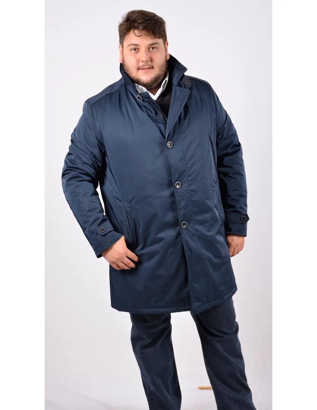 Trench Blu imbottito Mod Parma A/I JPT