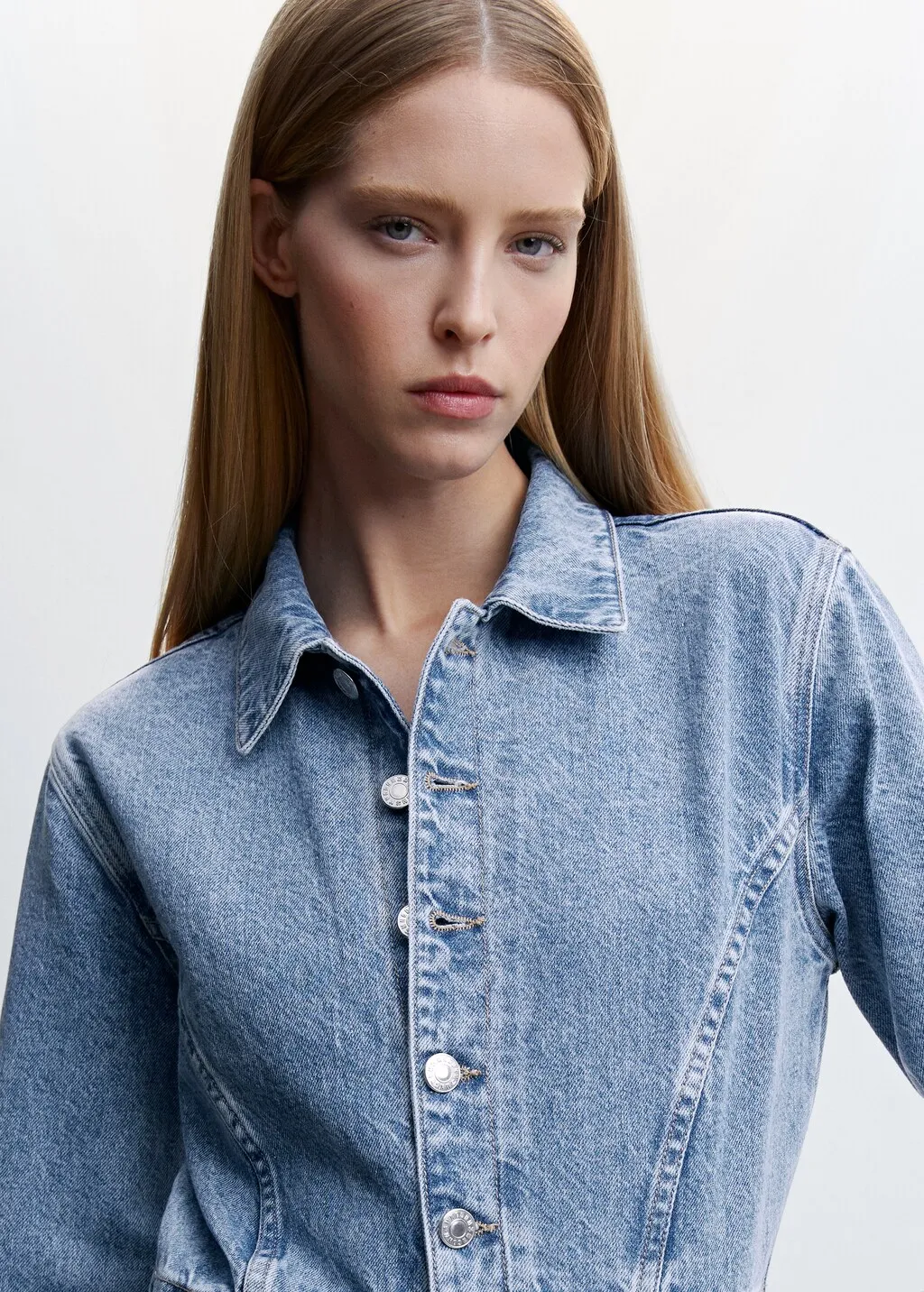Tuta denim cargo