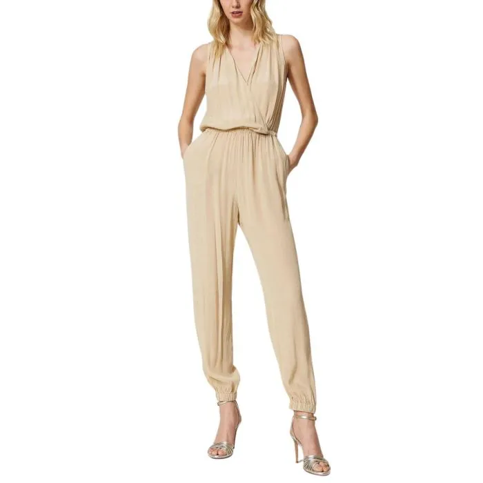 Twinset Tuta Con Scollatura Profonda