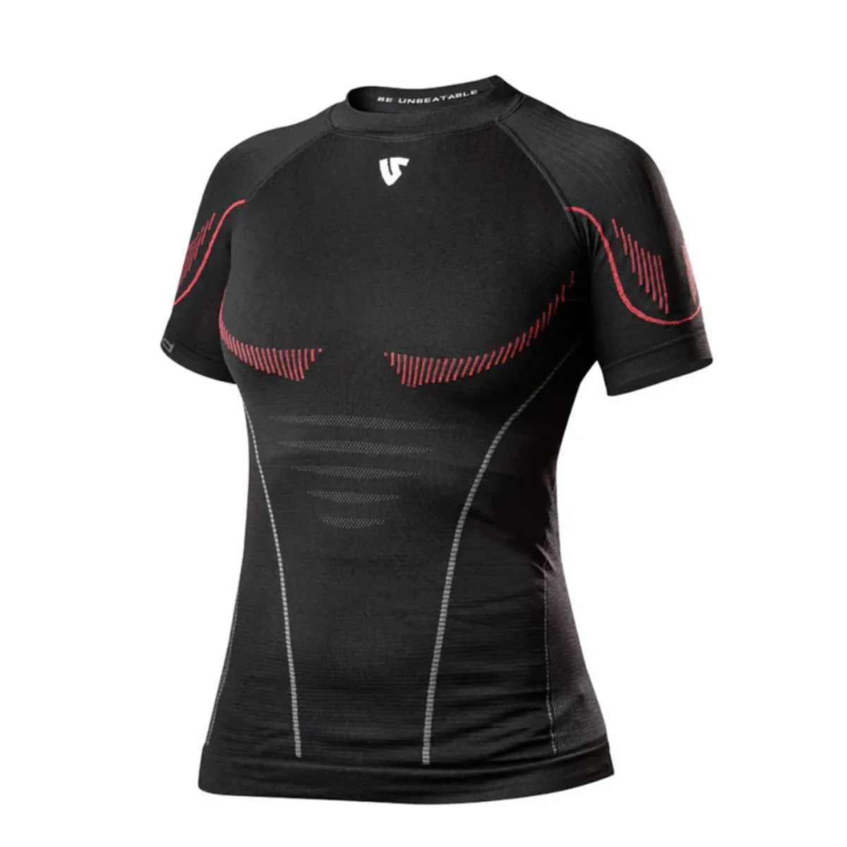 Under Shield maglia maniche corte donna light colore nero