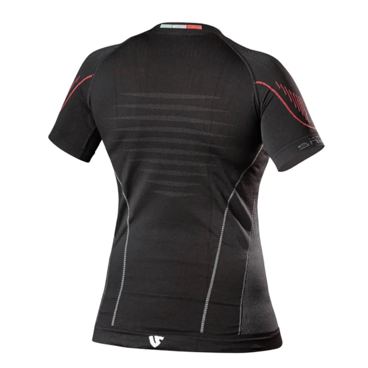 Under Shield maglia maniche corte donna light colore nero
