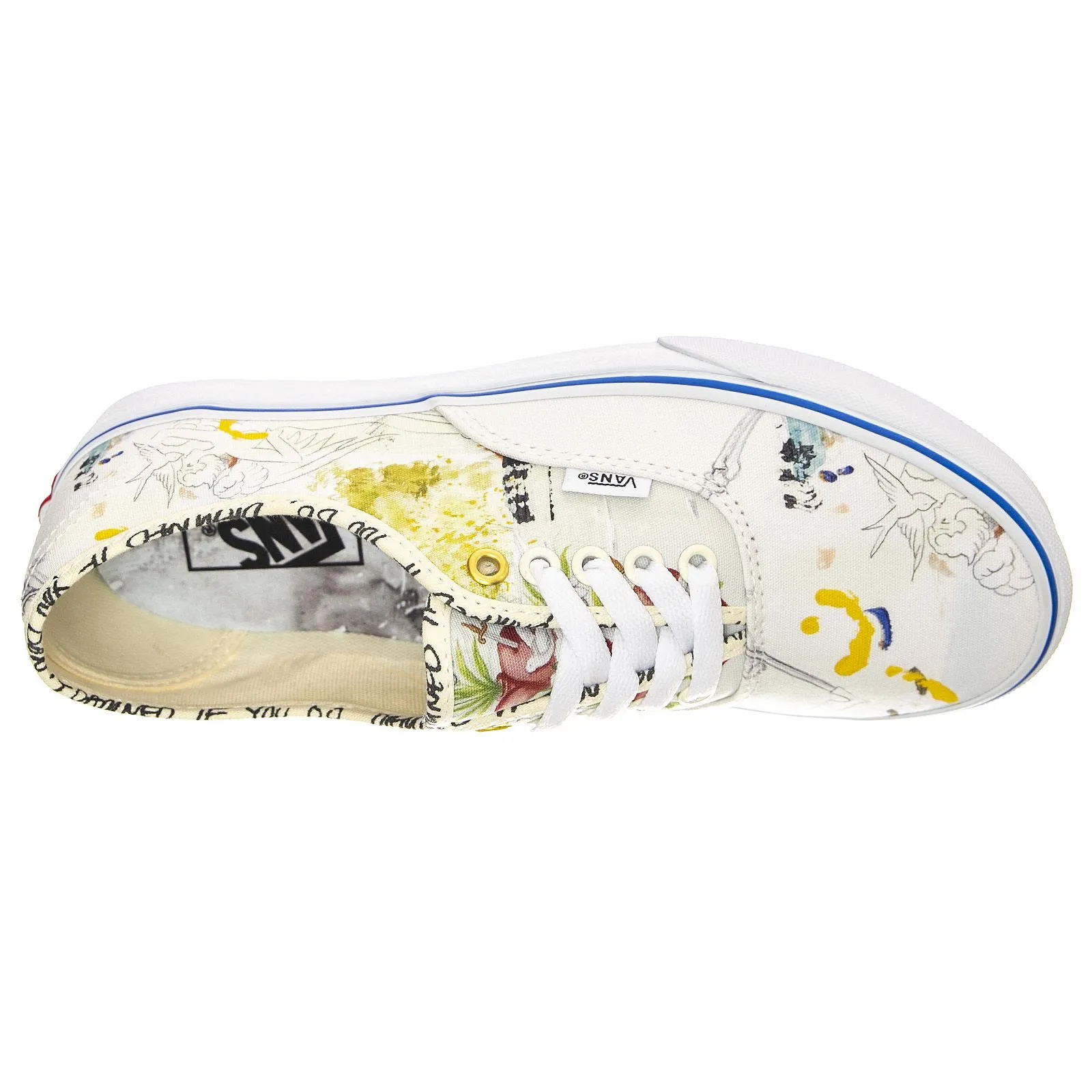 Vans UA Authentic - Scarpe Stringate Profilo Basso Uomo Multicolore    