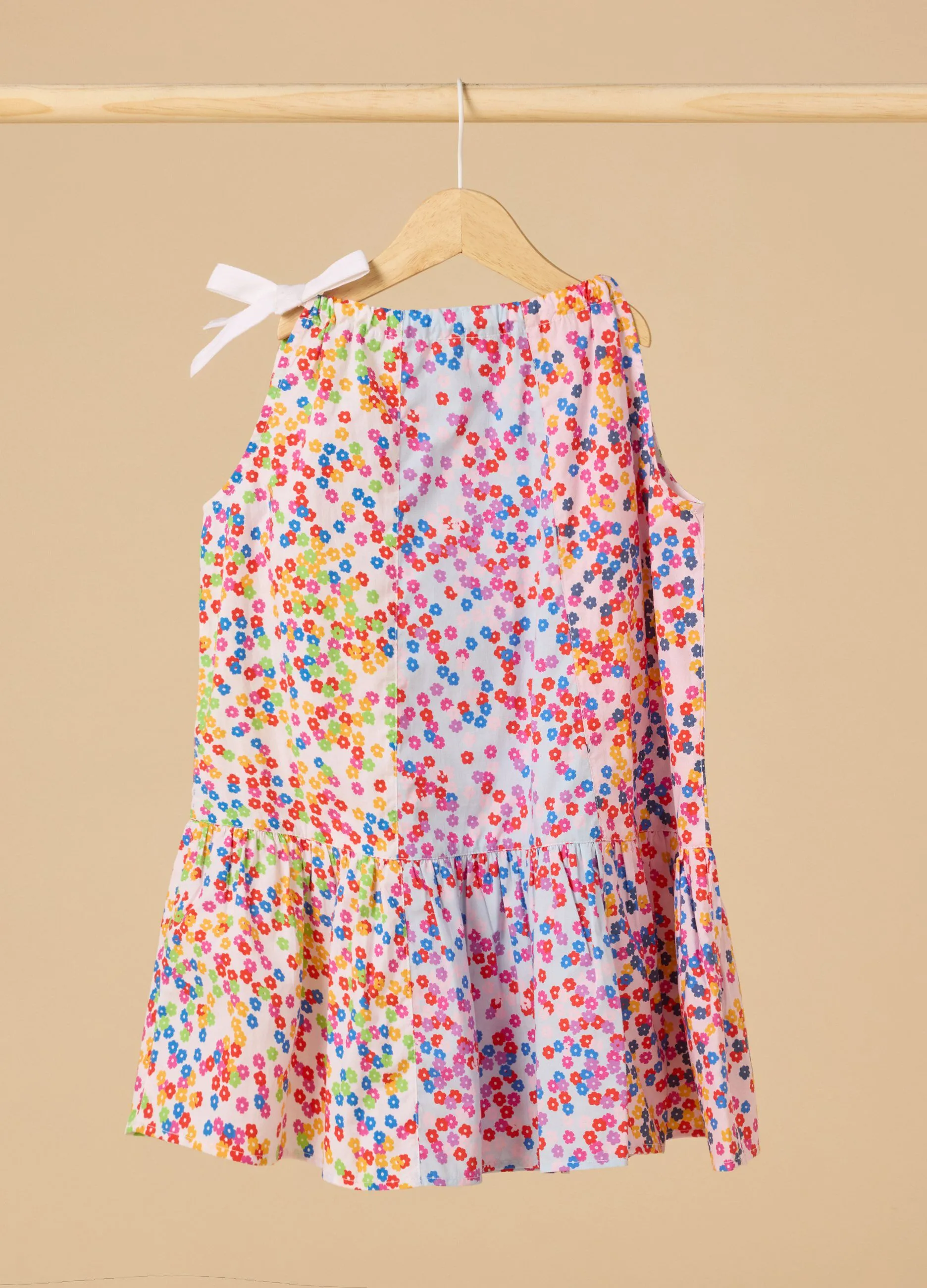 Vestito smanicato IANA in puro cotone bambina