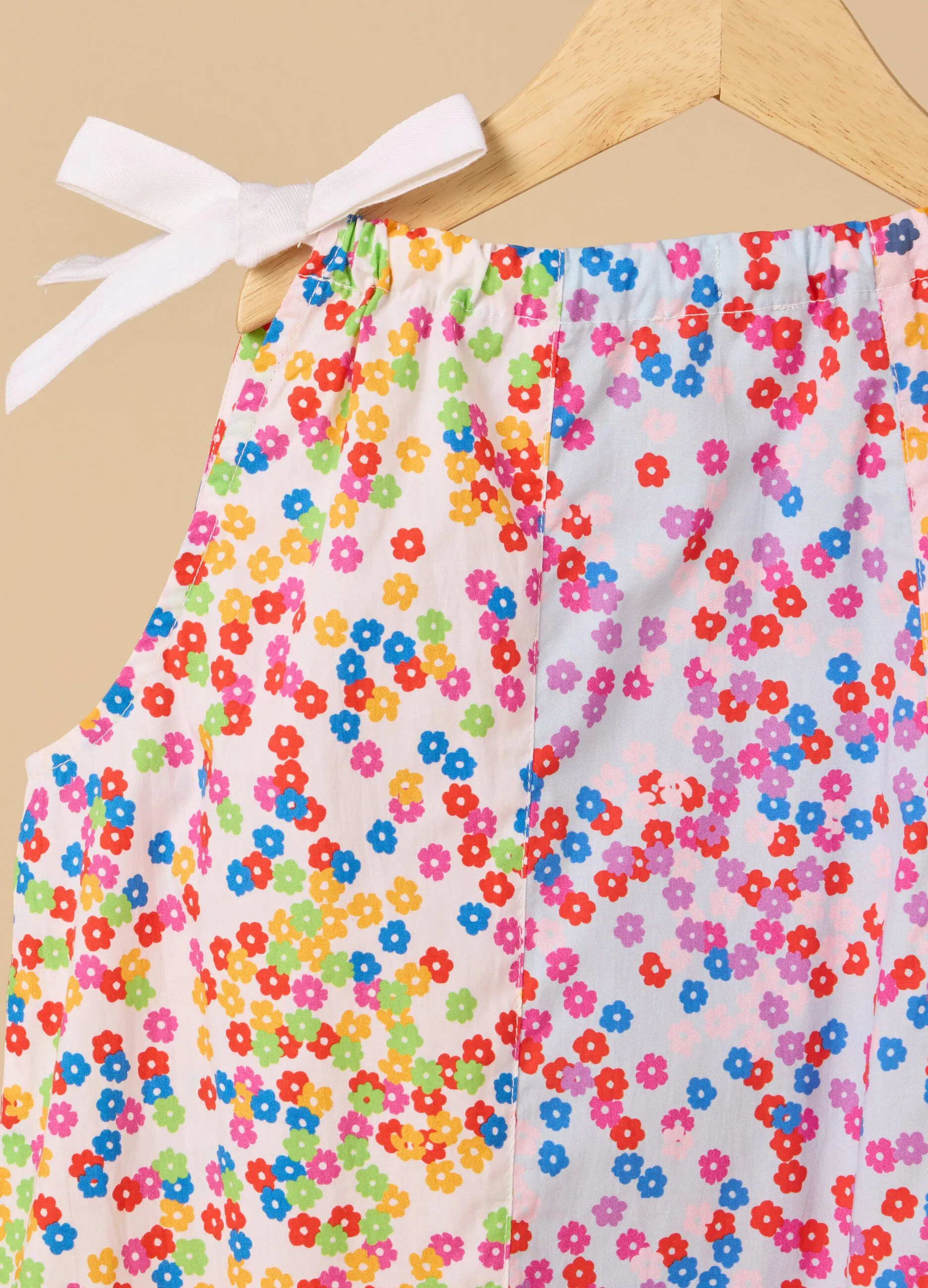 Vestito smanicato IANA in puro cotone bambina