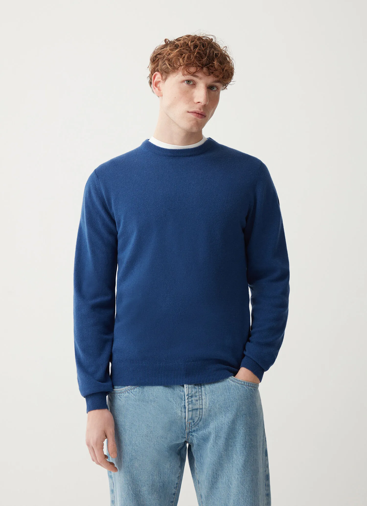 Wool and cashmere pullover