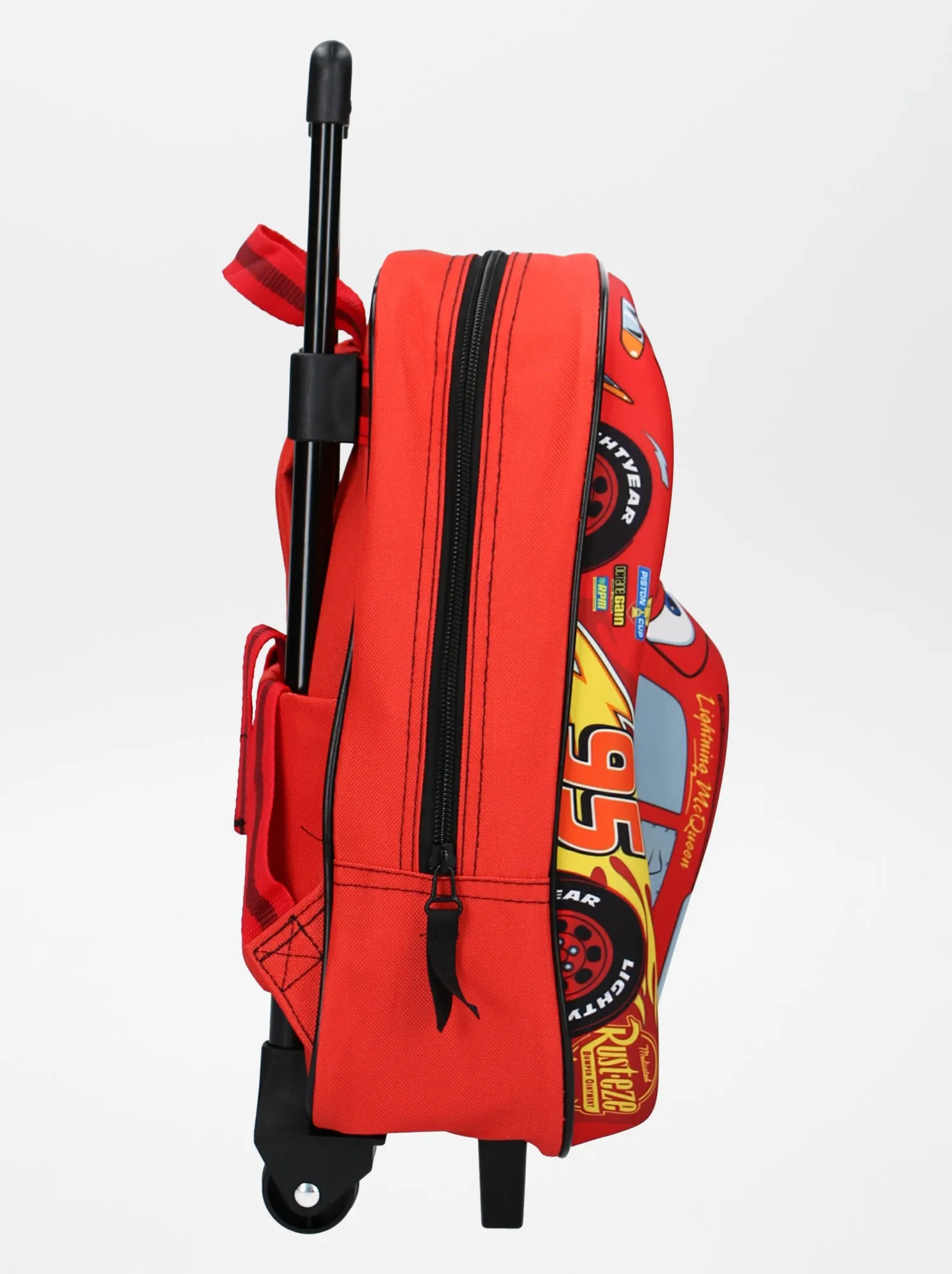 Zaino con rotelle 'Cars' - ROSSO
