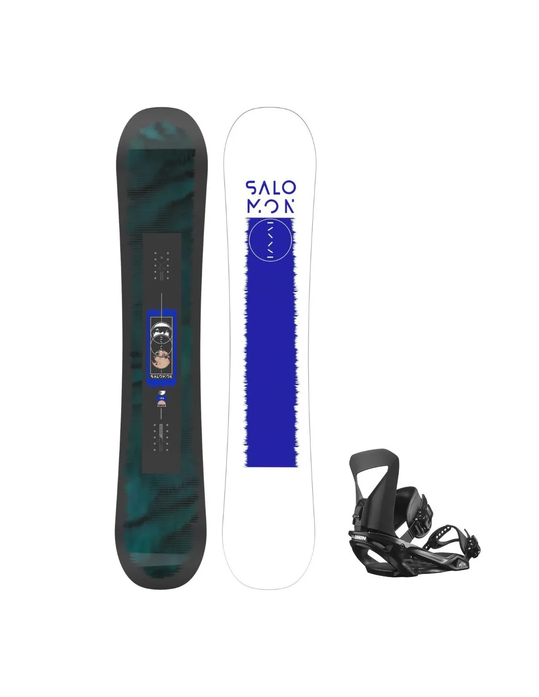 Zaino da snowboard Salomon Pulse Pact nero