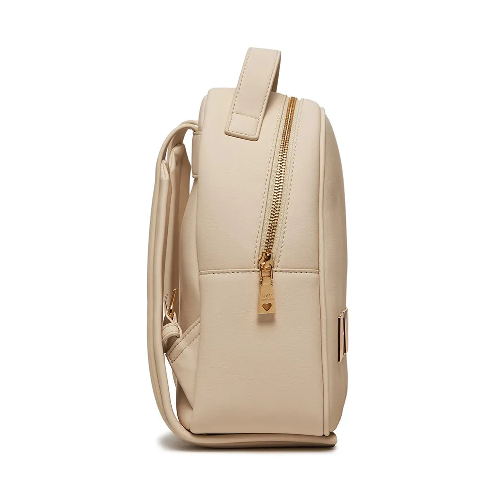 Zaino Donna Small LOVE MOSCHINO linea Maxi Lettering Avorio