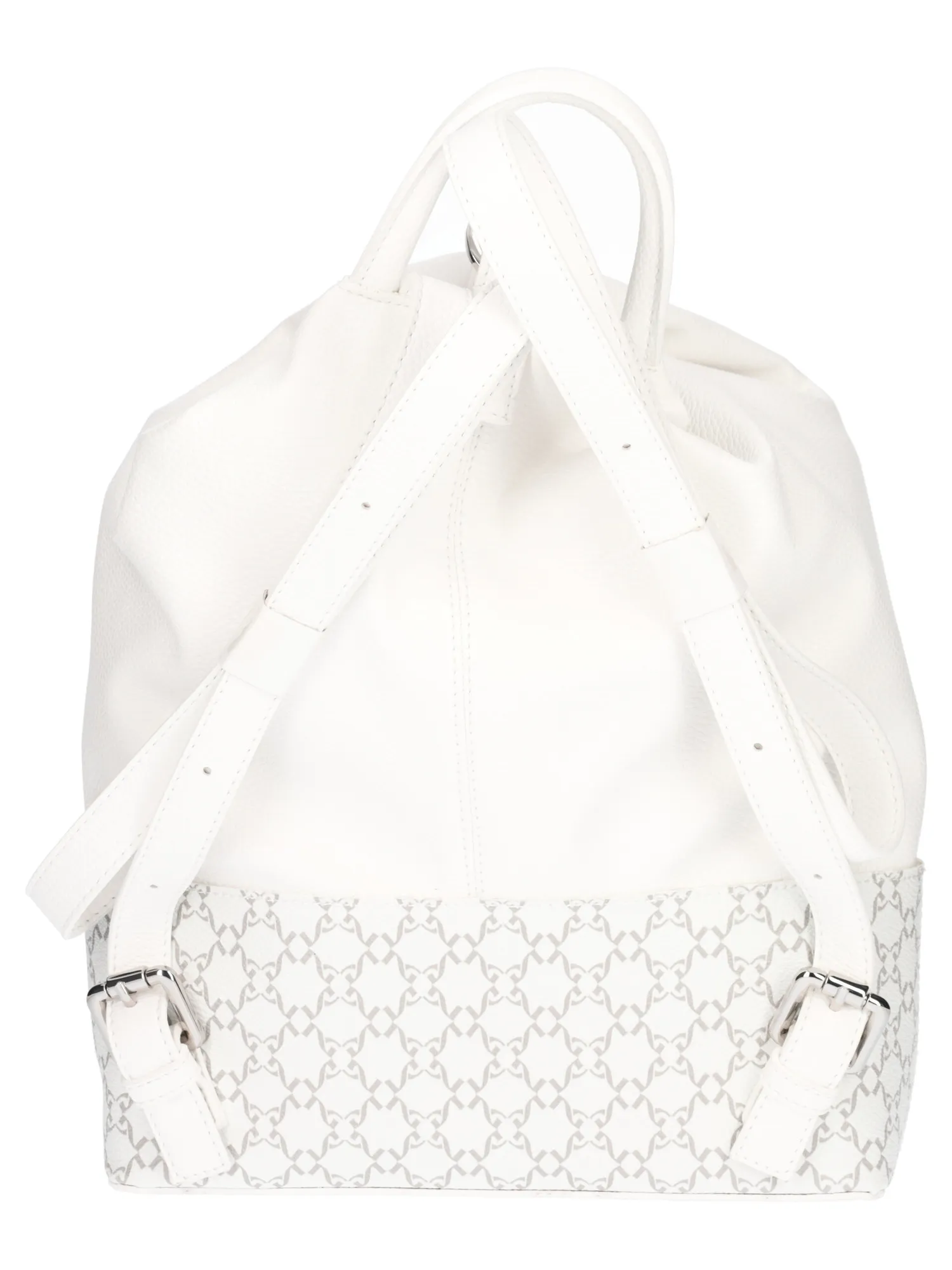 Zaino Nero Giardini da donna bianco