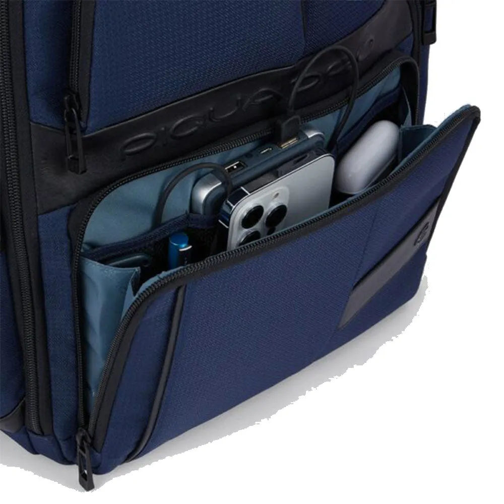 Zaino PIQUADRO porta Pc 15,6 in Tessuto Colore Nero Linea Wollem - CA6239W129BM