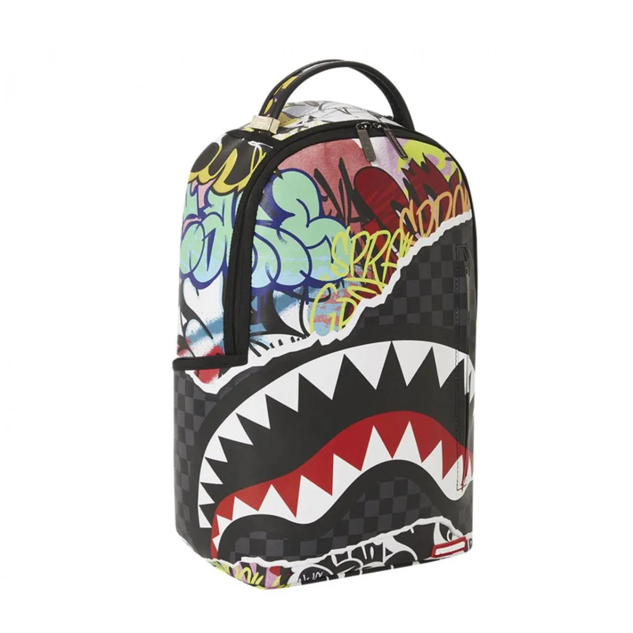 Zaino Sprayground Pull Away DLXVF Nero Multicolor