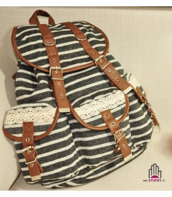Zaino Vintage Stripe - Dream Shop
