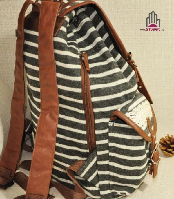 Zaino Vintage Stripe - Dream Shop